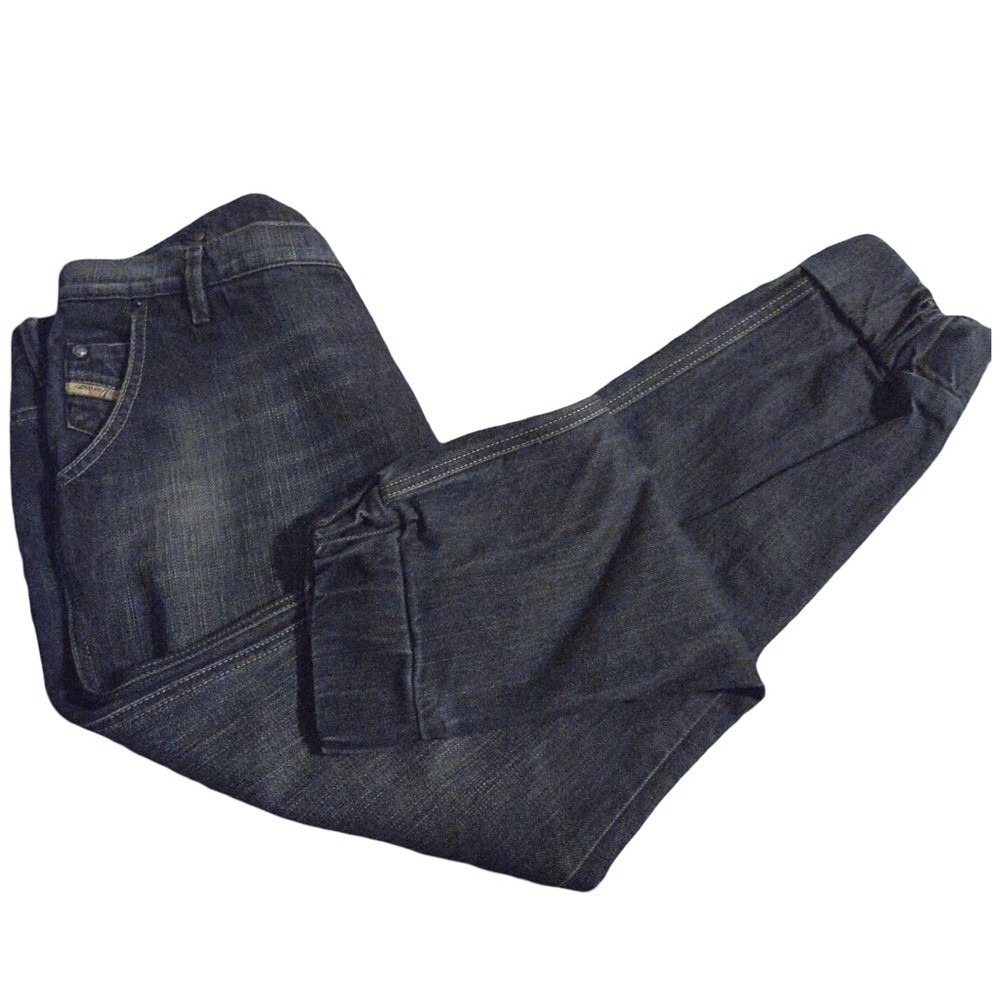 Diesel JOYZE Men's Stretch Tapered Jeans W32 L32 | Button Fly Jogger Denim Pants
